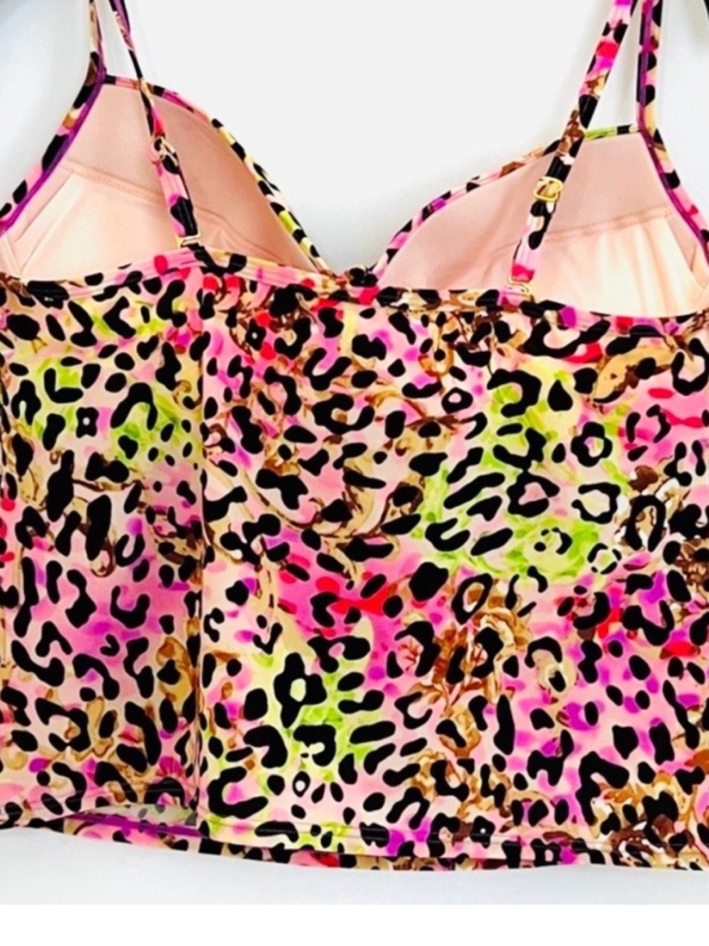 Victoria's Secret Chic Cheetah Bikini Set Size 38D - Picture 4 of 12